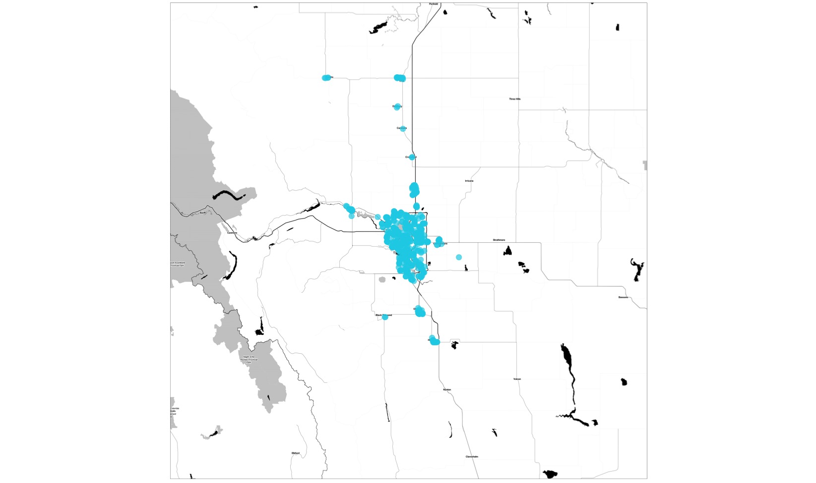 calgary map