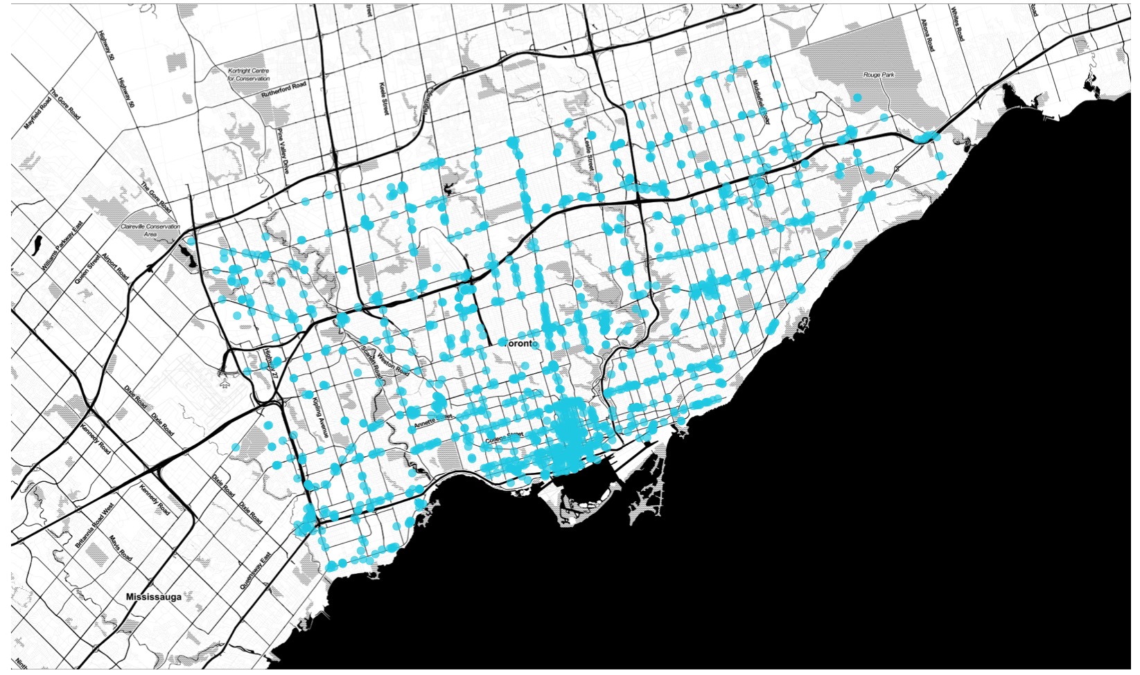 toronto map