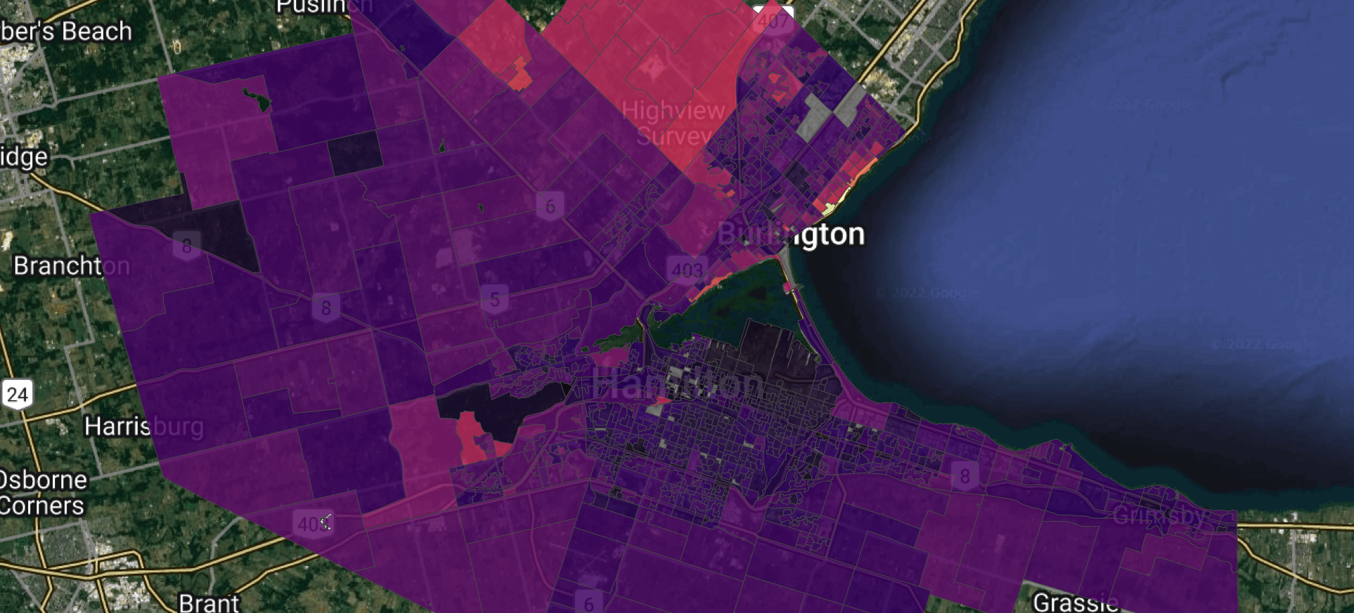 hamilton header map income